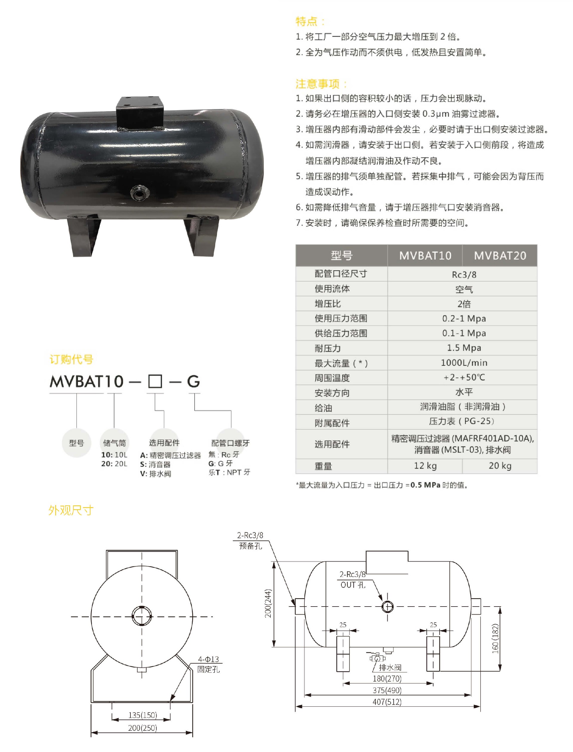 MVBAT20-储气罐